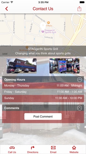 StaggerIn Sports Grill(圖2)-速報App