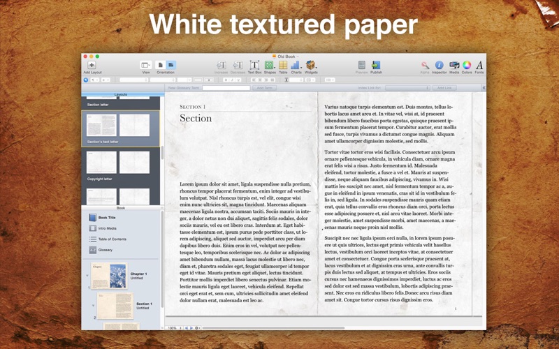 A Plus Old Book Template for iBooks Author thumbnail 4