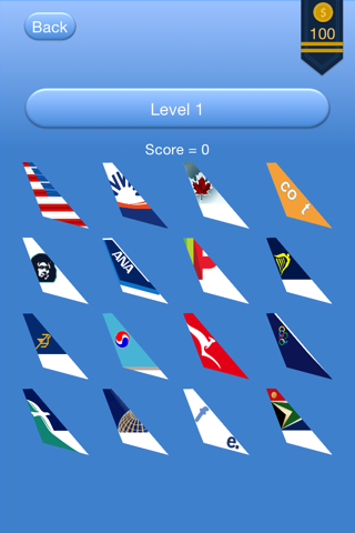 Airline Logo Quiz Games TAILS (GOLD EDITION) screenshot 2