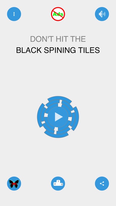 How to cancel & delete Crazy Spinning Wheel Tiles - Don't hit the black color from iphone & ipad 1