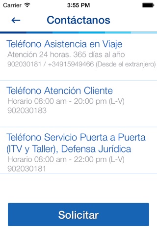 BBVA Seguro Coche Asistencia: la forma más ágil de solicitar ayuda en carretera. screenshot 4