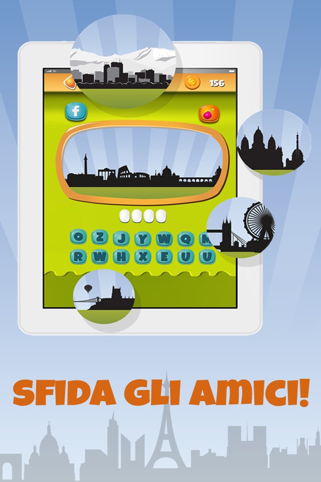 Spot the city skyline - What's the city? Test your knowledge of the world's great cities by recognizing their silhouette screenshot 2