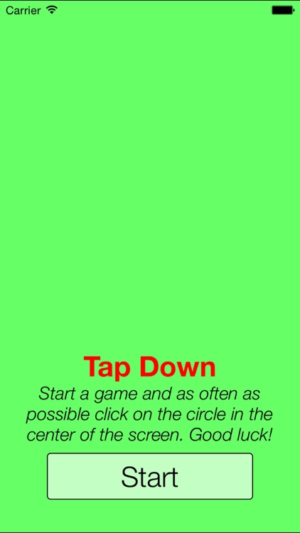 Tap Down!