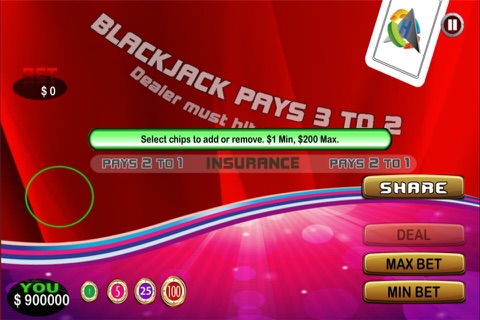 JackPot Black Jack Fun screenshot 2