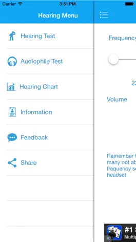 Game screenshot Hearing Test - Best apk