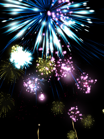 a display of fireworks freeのおすすめ画像4