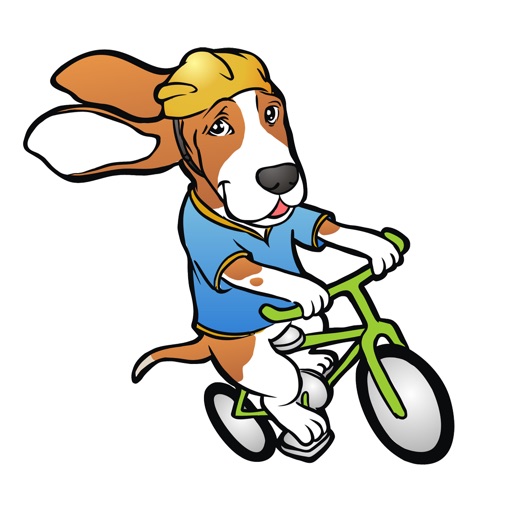 VeloHound, Bicycle and Roadway Safety Report App icon