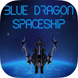 Blue Dragon Spaceship Alein Galaxy War