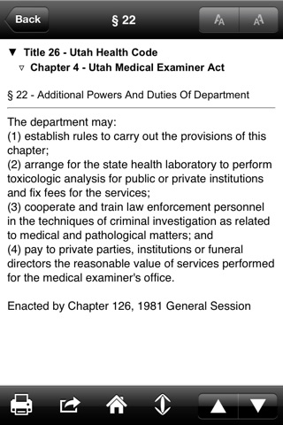 UT Code, Utah Laws and Titles screenshot 4