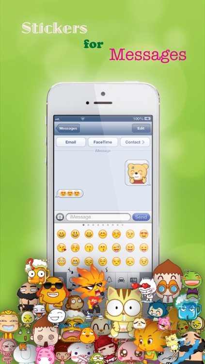 Stickers for Facebook Messenger, WeChat, Viber & WhatsApp...etc screenshot-4