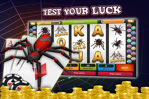 A The Spider Bonanza Slot Machines - Electronic Game For Winning In Vegas screenshot 2