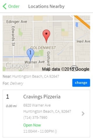 Cravings Pizzeria screenshot 2
