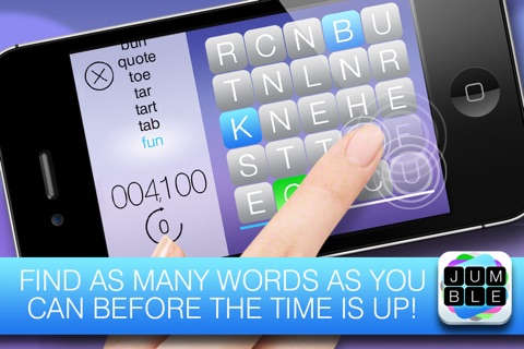 Jumble FREE - The mind boggling word search game screenshot 2
