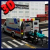 Ambulance Emergency Rescue Simulator 3d - Drive fast to take calamity injured patient to city hospital