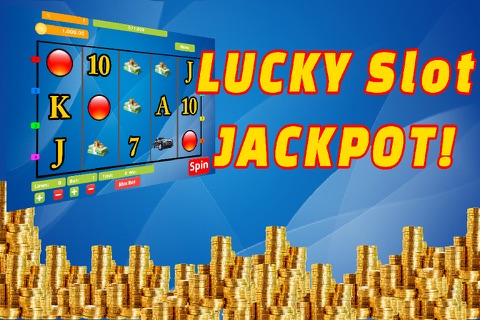 Lottery Slots Themed 5-Reels Video Slots Vegas Strip VIP Casino screenshot 2