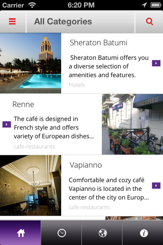 TravelPlaces Batumi screenshot 2
