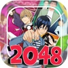 2048 Manga & Anime - “ Japanese Puzzle Numbers For Bakuman Characters “