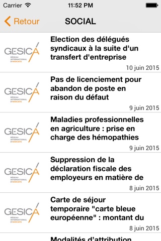 Gesica screenshot 4