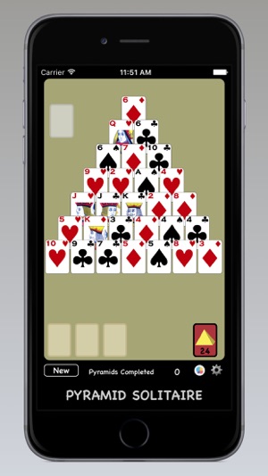 Classic Solitaire: Pyramid(圖2)-速報App