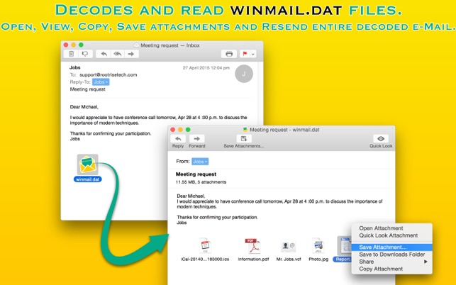 Winmail Reader