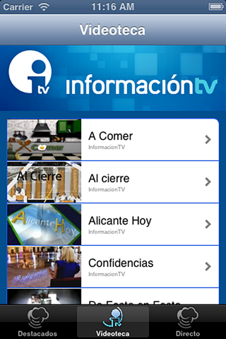 InformaciónTV screenshot 4