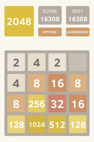 2048 logical puzzle. Game for metro tile. screenshot 2