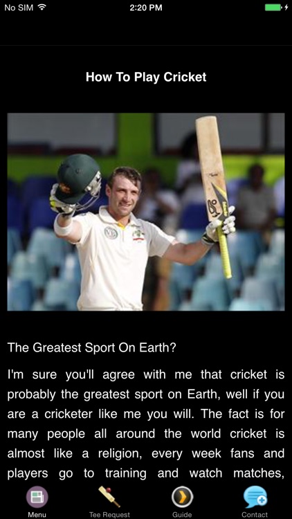 How To Play Cricket - Block Shot