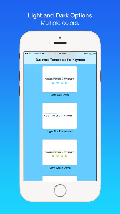 Business Templates for Keynote screenshot-3