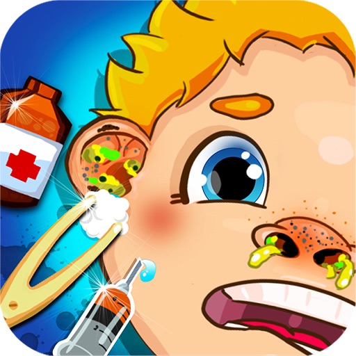 Simulator Doctor Nose And Ear Icon