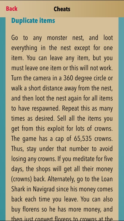 Master Database For Witcher 3 : Wild Hunt Edition
