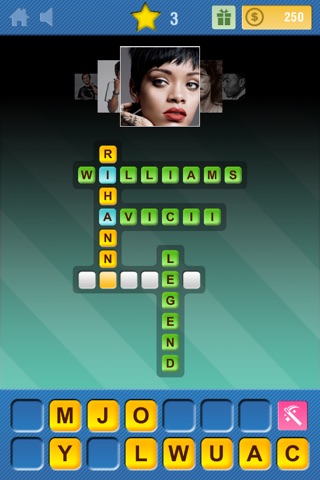 Crosswords & Pics - Singers Edition screenshot 3