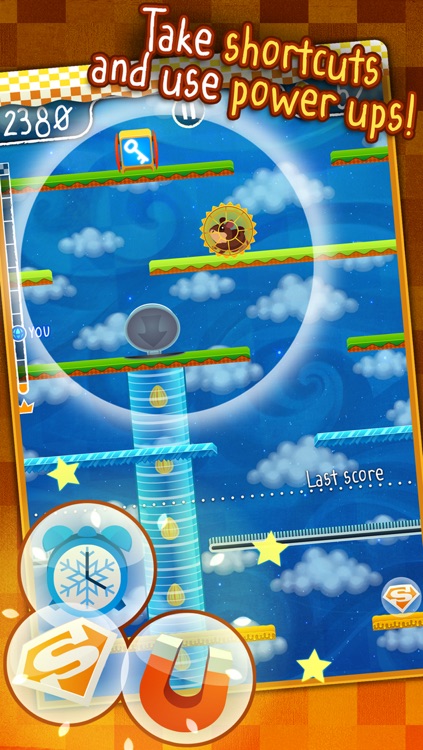 Hamster Roll - Cute Pet in a Running Wheel Platform Game