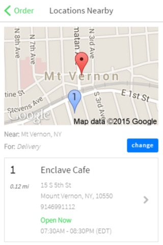 Enclave Cafe screenshot 2