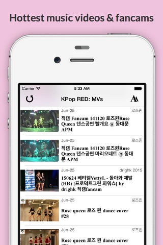 KPop RED: Sexy Side of K-Pop for Adults! screenshot 3