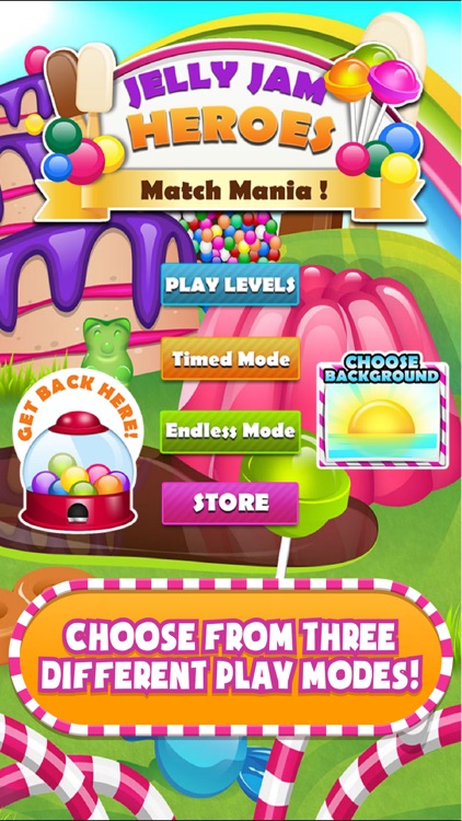 Gummy Jelly Jam Heroes! Sweet Bubble Popping Match Game screenshot-3