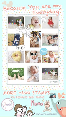 Babyto Camera - Mother and baby journal stampsのおすすめ画像4