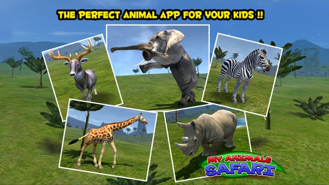 My Animals - Safari Kids Game(圖3)-速報App