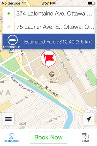 Blueline Taxi Ottawa screenshot 4