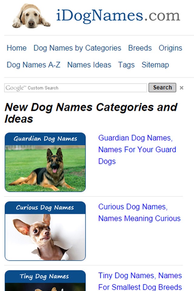 Dog Names Expert screenshot 2