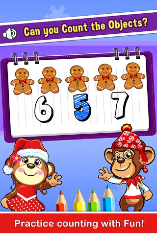 Puzzle Games for Preschool Toddler Kids - little educational christmas salon games! screenshot 2