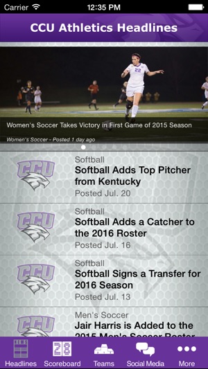 Cincinnati Christian University Athletics(圖1)-速報App