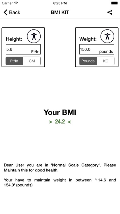 BMI BREAK