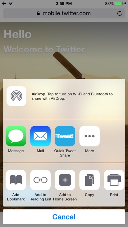 Quick Tweet! for Twitter screenshot-3