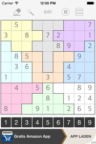 Just Sudoku screenshot 2