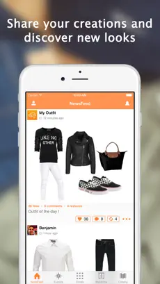 Screenshot 3 My Outfit – Virtual closet, fashion blog iphone