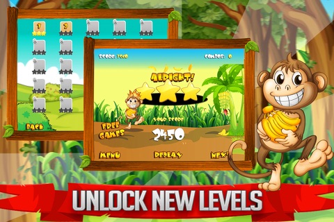 Monkey Thrill - Fun Kids Tap Game! screenshot 3