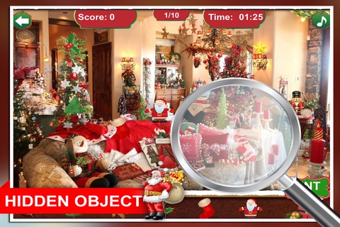 Christmas Holiday Hidden Objects Game screenshot 2