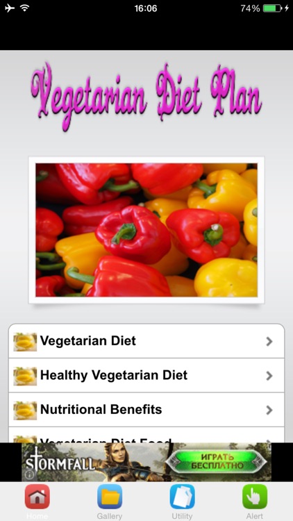 Vegetarian Diet Plan