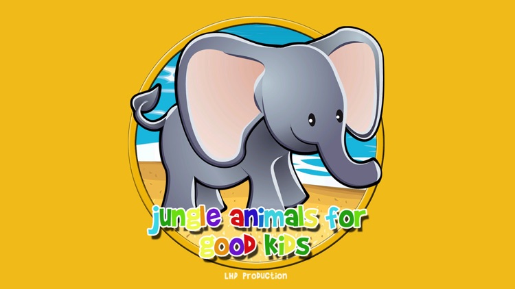 jungle animals for good kids - free game screenshot-0