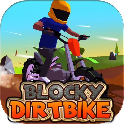 Blocky Dirt Bike iOS App